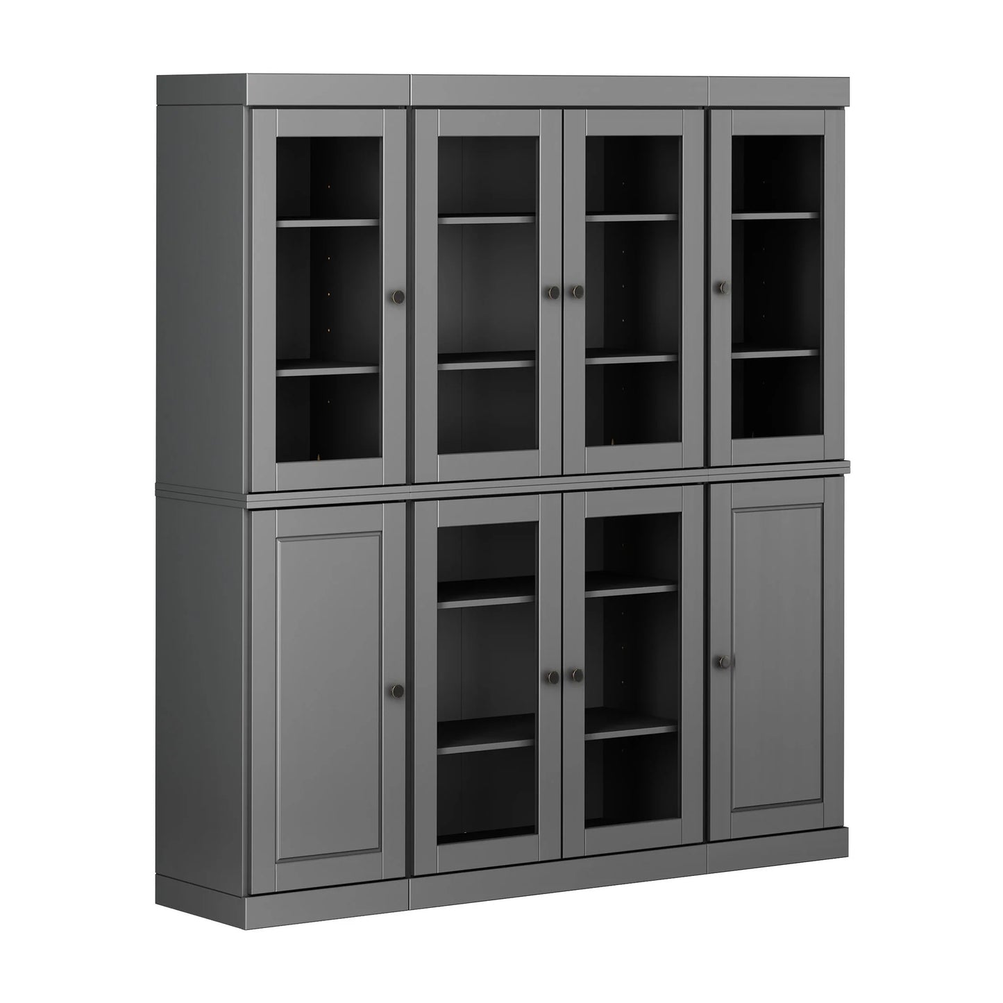 100% Solid Wood 65" Kitchen China Pantry Buffet by Palace Imports - 65" x 71.5"