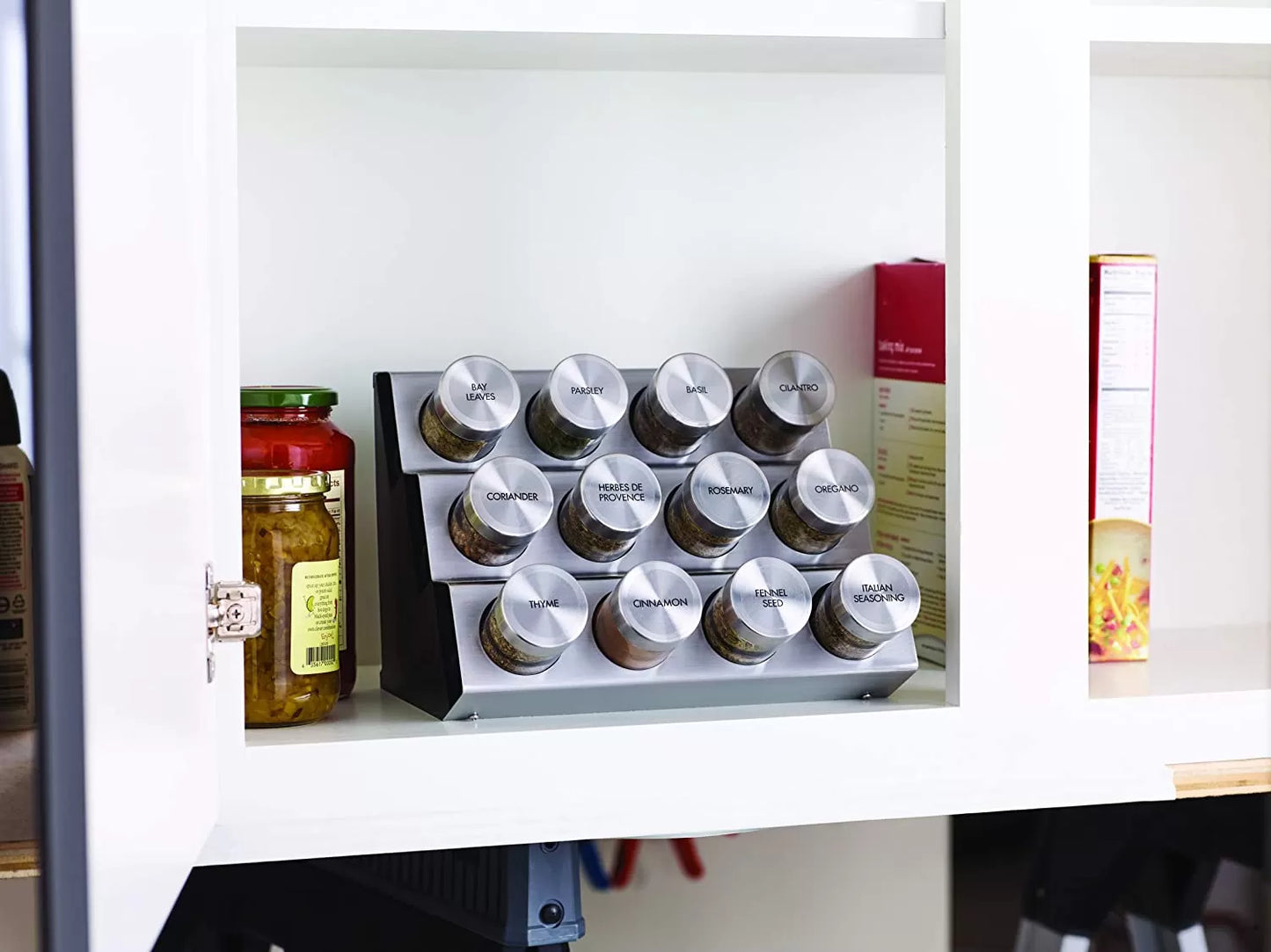 🎁GIFTRotary 20-tank counter top rack tower organizer