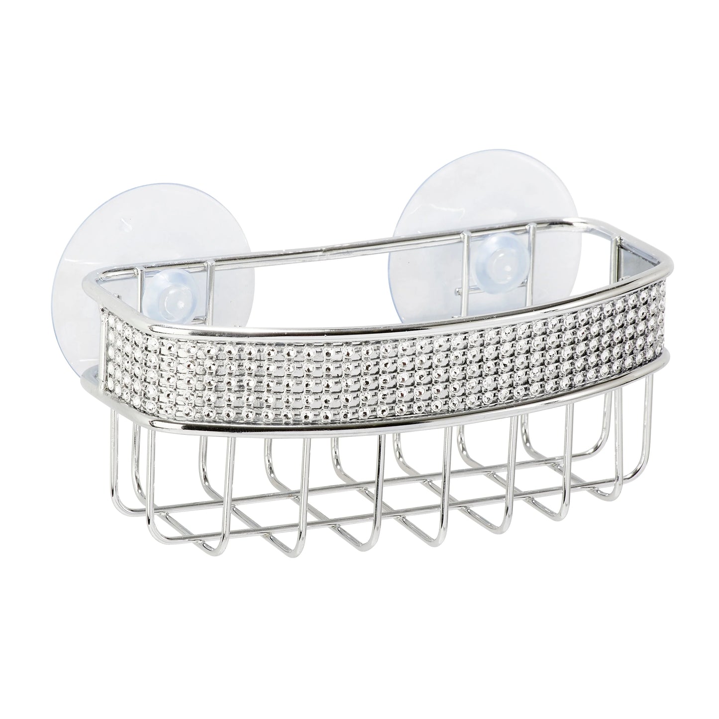 Kitchen Details Chrome Sponge Holder - 5.71" x 2.76" x 2.4"