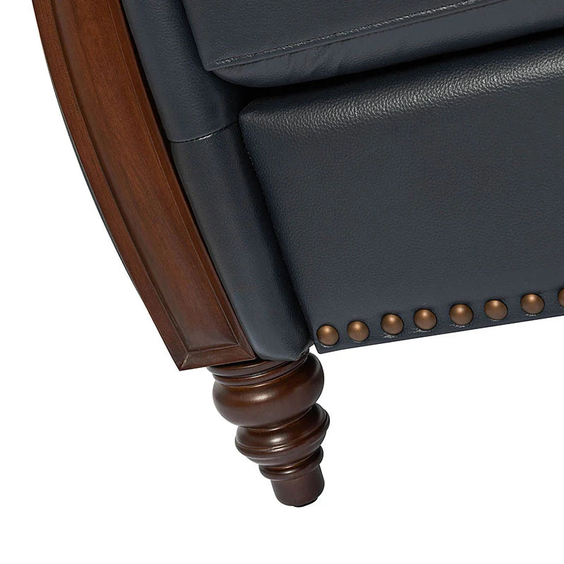 Christoph 84" Genuine Leather Sofa