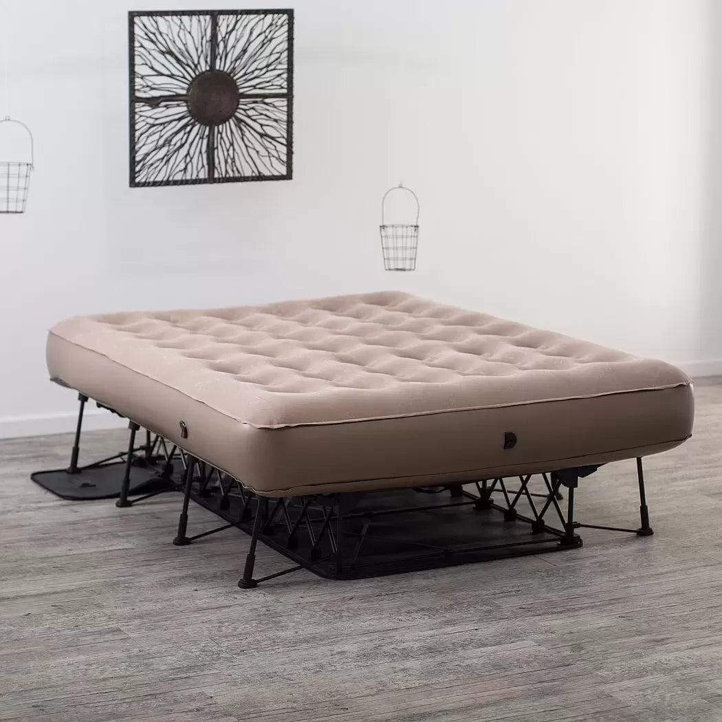 💝(Special discount) Portable and fast inflating Inflatable bed with support🛏️