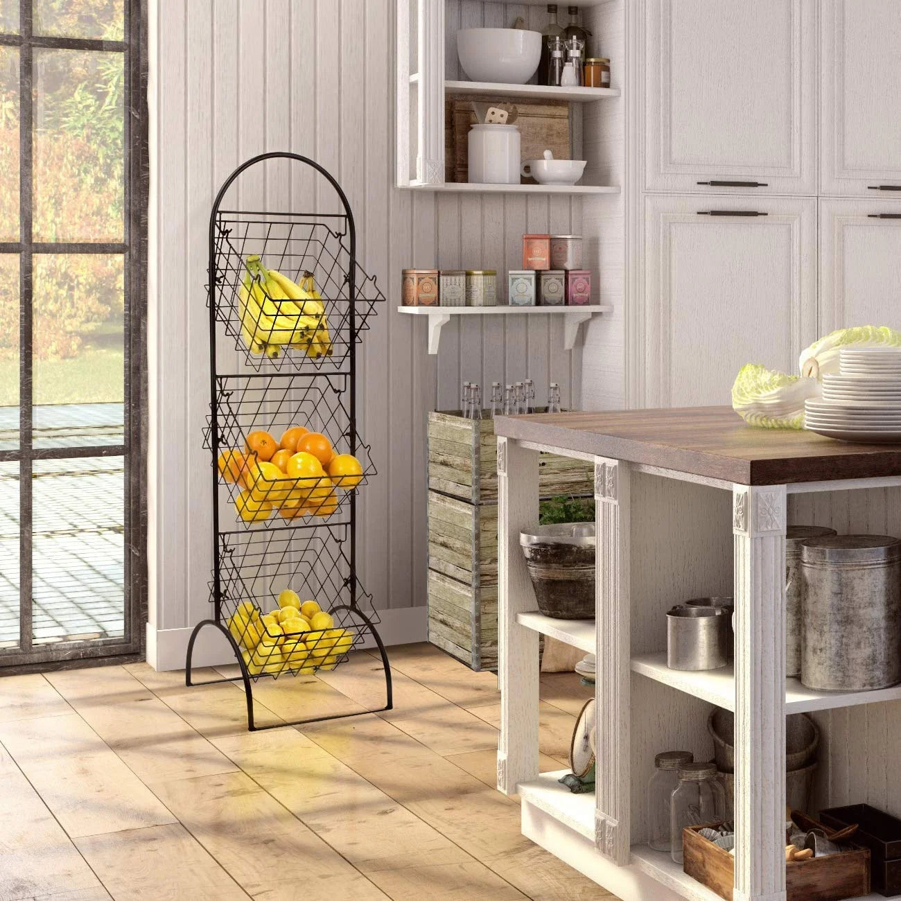 3 Tier Wall Mounted Storage Rack