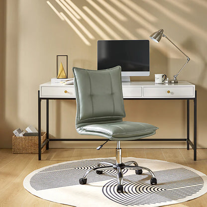 Edwin Leather Swivel Task Chair