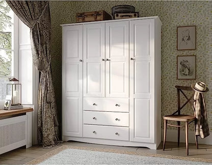 Sonoma 100% Solid Wood Family Wardrobe