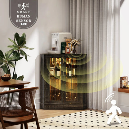 20"Wide Corner Storage Cabinet - N/A