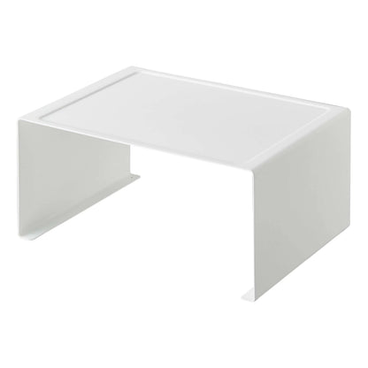 Yamazaki Home Stackable Countertop Shelf - Two Sizes, Steel, Large, Stack up to two, Holds 11 lbs