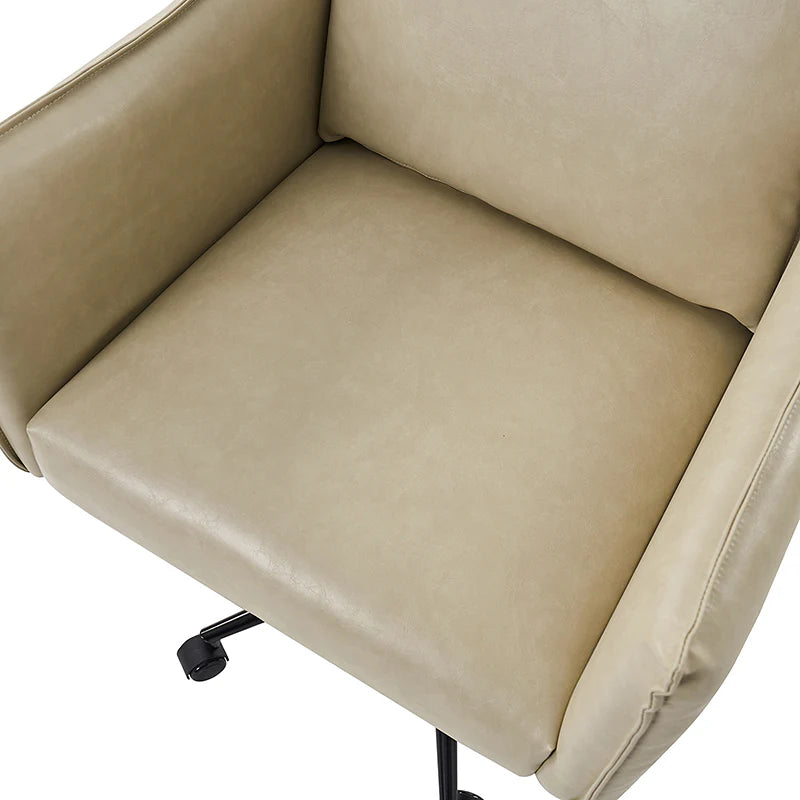Fabius Mid-Century Modern Height-Adjustable Swivel Office Chair