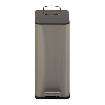 Household Essentials Stainless Steel Slim Trash Can