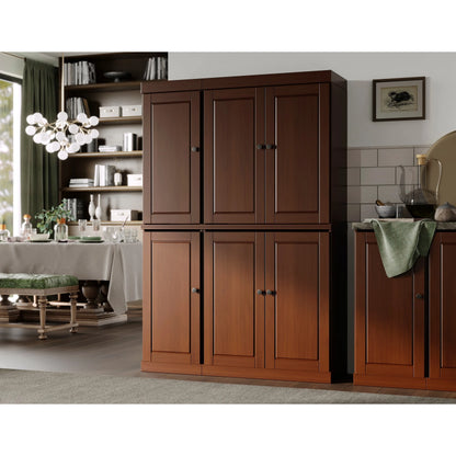 Palace Imports 100% Solid Wood 48.5" China Pantry Cabinet with Solid or Clear Glass Doors and Adjustable Shelves - 48.5" x 71.5"
