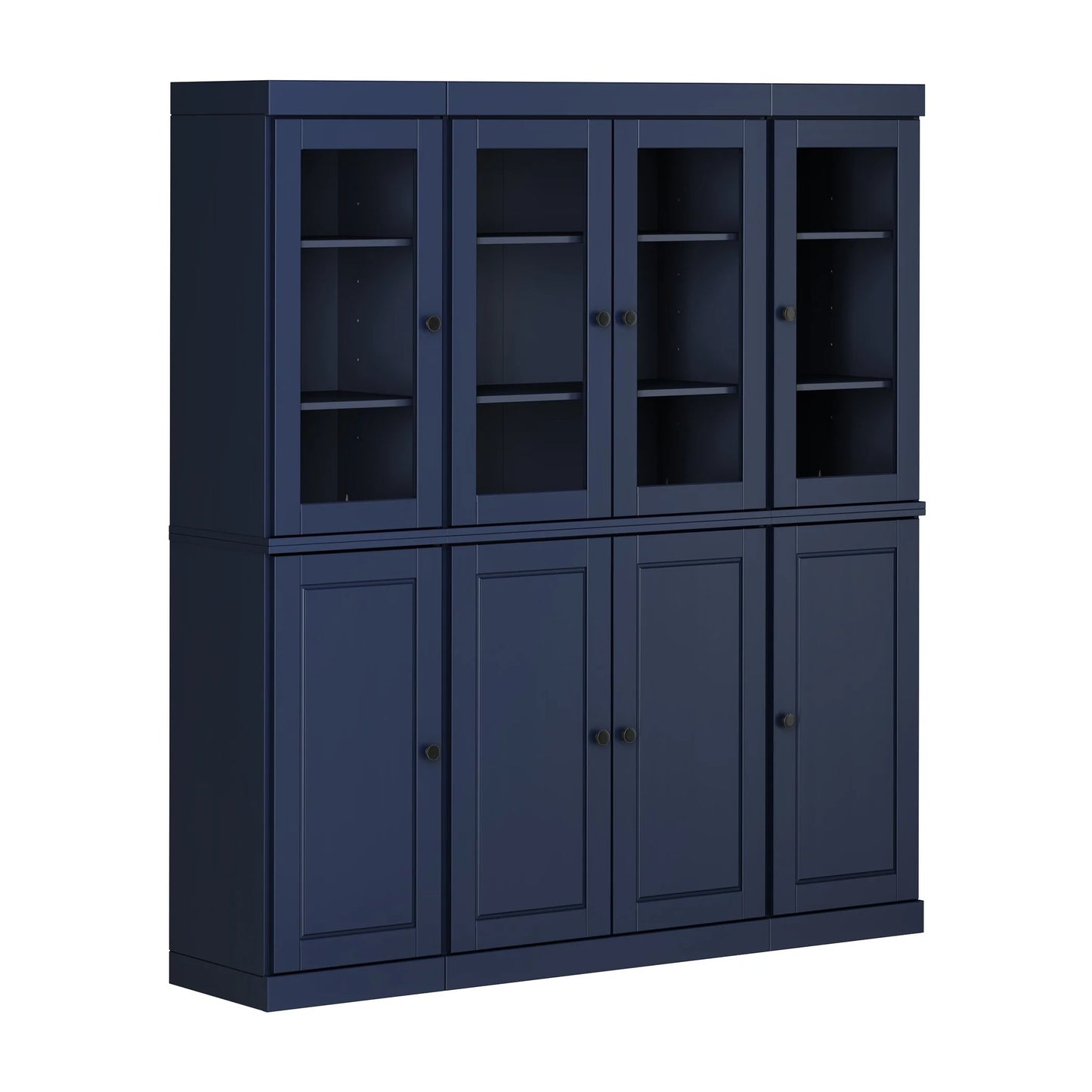 100% Solid Wood 65" Kitchen China Pantry Buffet by Palace Imports - 65" x 71.5"