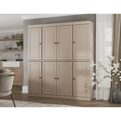 100% Solid Wood 65" Kitchen China Pantry Buffet by Palace Imports - 65" x 71.5"