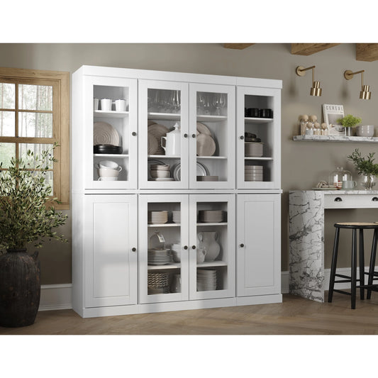 100% Solid Wood 65" Kitchen China Pantry Buffet by Palace Imports - 65" x 71.5"
