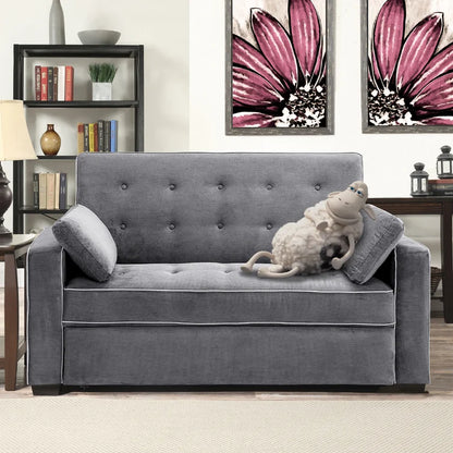 Serta Monroe Full Size Convertible Sleeper Sofa with Cushions