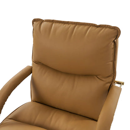 Sandy Waterproof PU Leather 360-Degree Swivel Office Chair