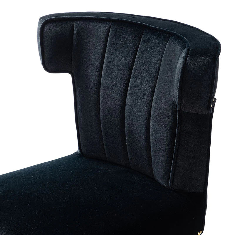 Nadine Velvet Office Chair
