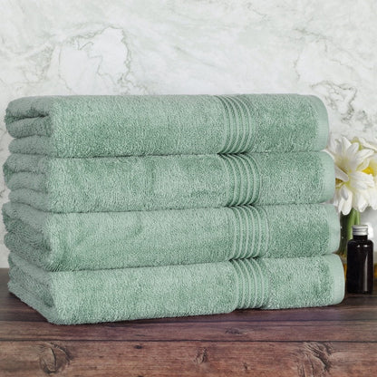 Blue Nile Mills Ibiza Egyptian Cotton Bath Towel, Set of 4