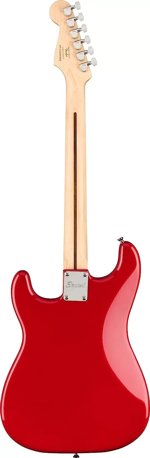 Fender Squier Stratocaster - Sunburst Bundle with Frontman 10G Amp, Gig Bag, Instrument Cable, Tuner, Strap, Picks, Fender Play Online Lessons, Instructional Book, and Austin Bazaar Instructional DVD