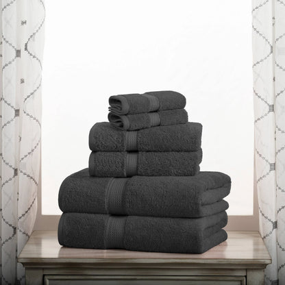 Superior Egyptian Cotton Pile Heavyweight 6-Piece Towel Set