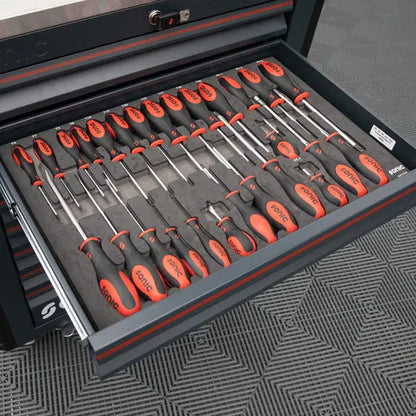 🔥Last Day Limited To 96 Units Only $56.87🔥Factory Clearance Mobile Roller Cab With 13 DRAWERS 5