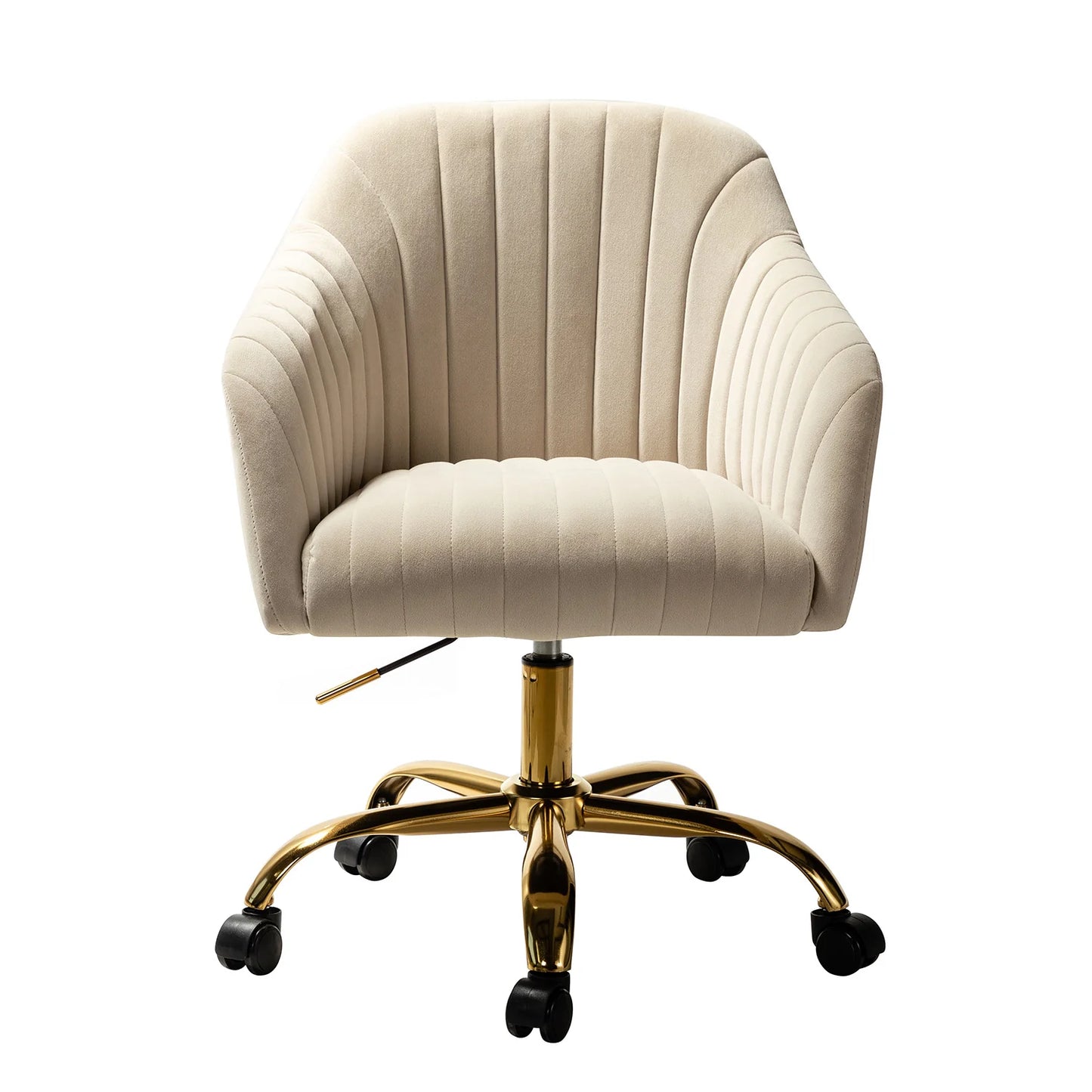 Bright Velvet Office Chair