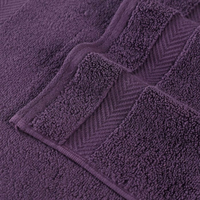 Superior Soft and Absorbent Zero Twist Cotton 6-piece Towel Set