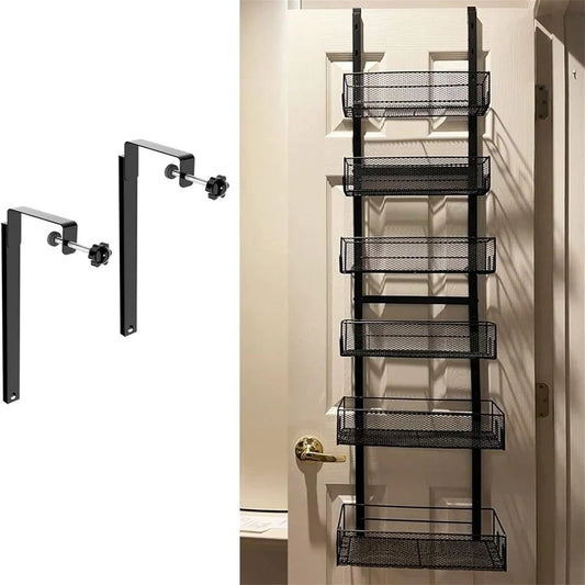 6-Tier Adjustable Metal Hanging Spice Rack - 5.31"D x 13.77"W x 52.8"H