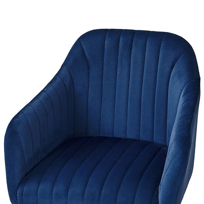 Theo Modern Velvet Task Chair with Tufted Back