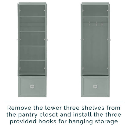 Crosley Harper 3Pc Entryway Set - 12.5" x 66" x 74"