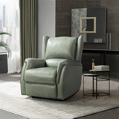 Flora Genuine Leather Power Recliner
