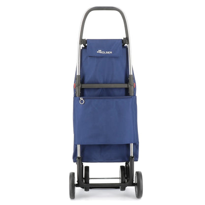 Rolser I-Max MF 4 Wheel Foldable Shopping Trolley - 15.35 in. W x 41.34 in. H x 12.6 in. D