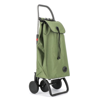 Rolser I-Max MF 4 Wheel Foldable Shopping Trolley - 15.35 in. W x 41.34 in. H x 12.6 in. D