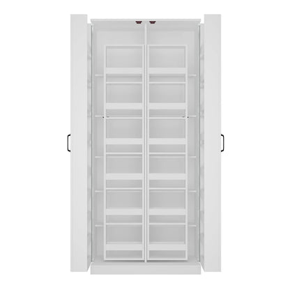 Versatile Kitchen Organizer: Compact 31.5" Cabinet with Smart Storage