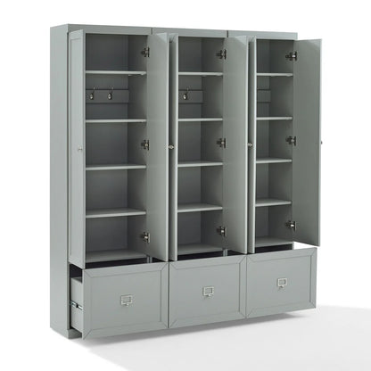 Crosley Harper 3Pc Entryway Set - 12.5" x 66" x 74"