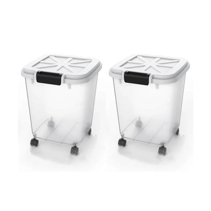 HANAMYA Rice Storage Container with Measuring Cup