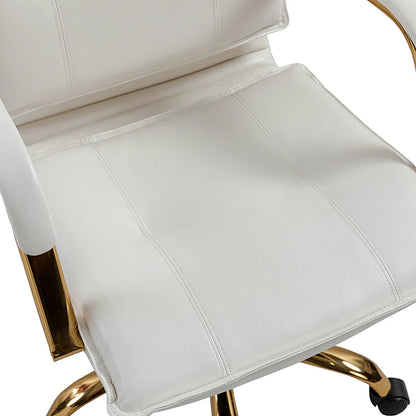 Michele Vegan Leather Task Accent Chair