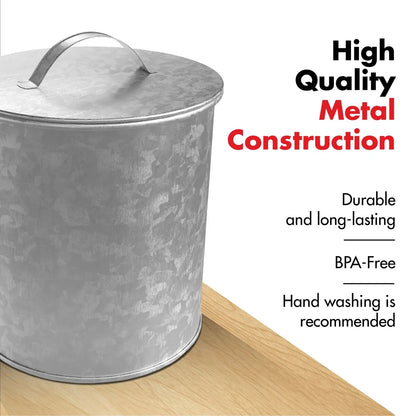 Amici Home 5AN862 Newport Food Storage Canister Extra Large - 156 oz