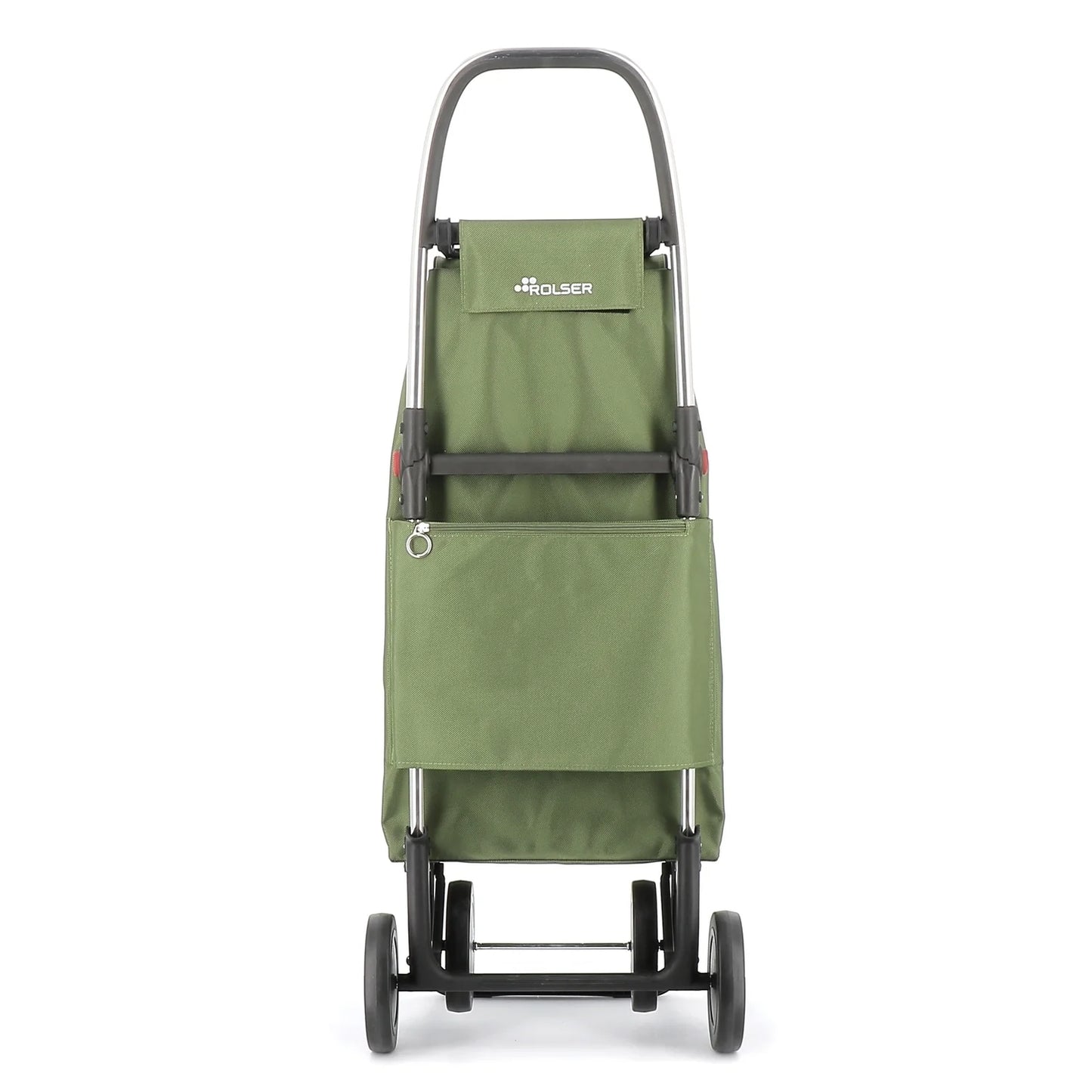 Rolser I-Max MF 4 Wheel Foldable Shopping Trolley - 15.35 in. W x 41.34 in. H x 12.6 in. D