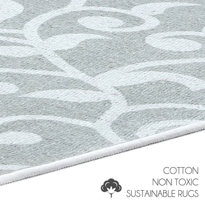 Large Dish Drying Mat for Kitchen Counter - Super-Absorbent Washable Cotton Large Baby Bottle Dryer Pad - Highly Absorbent Ultra