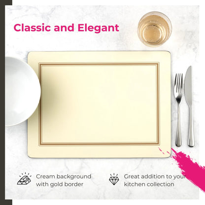 Pimpernel Set of 4 Classic Placemats - 15.7” x 11.7” each