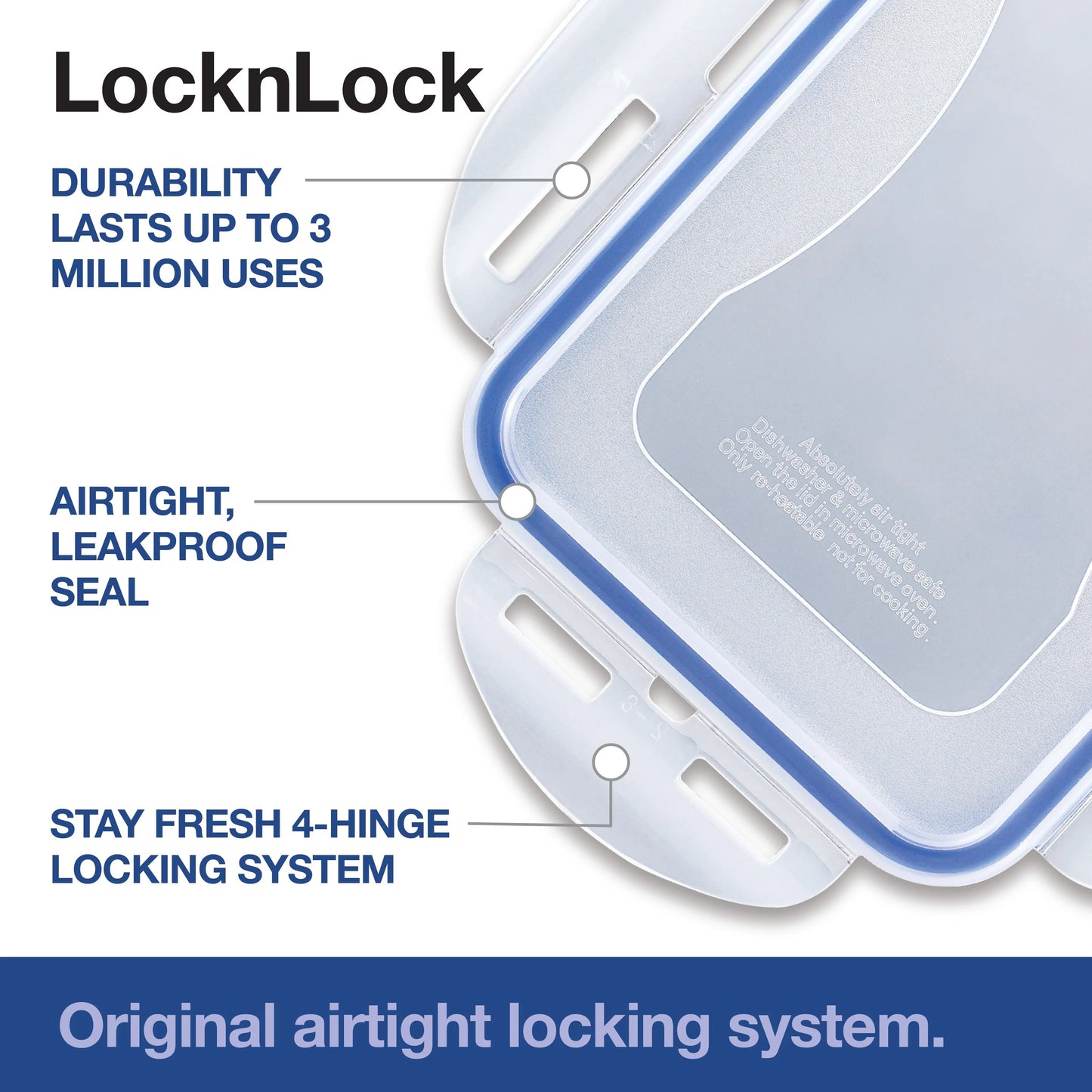 LocknLock Pantry Food Storage Container Set, 10-Piece