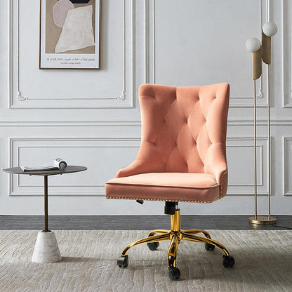 Adega Velvet Adjustable Office Chair