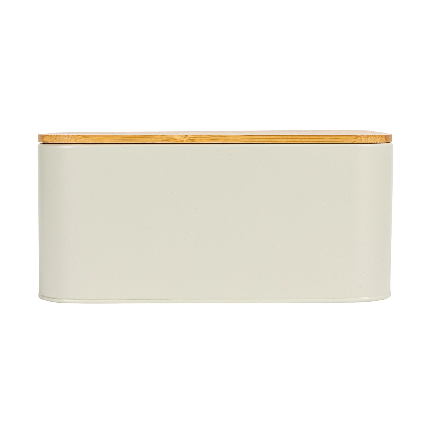 Metal "Bread" Bin with Bamboo Lid
