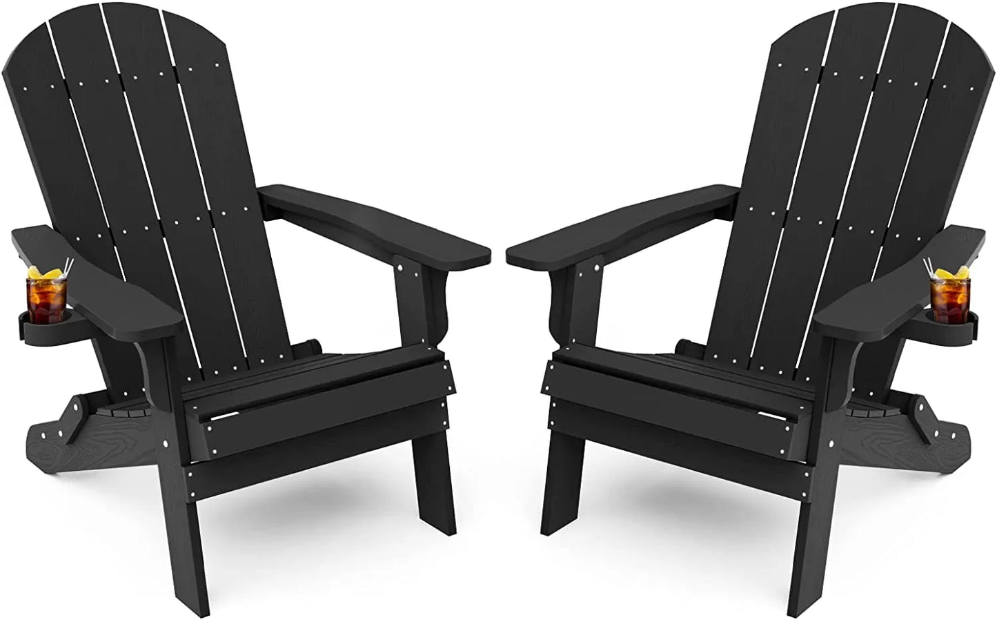 Adirondack Chair ,Patio Chairs 5 Steps Easy Installation,Widely Used in Outdoor, Fire Pit, Deck, Outside, Garden, Campfire Chairs