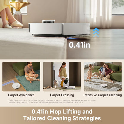 Ultra Gen 2 Robot Vacuum and Mop with 25,000Pa Suction, Extendable Side Brush and Mop