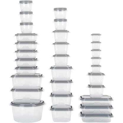 BPA-Free Plastic Food Storage Containers with Lids