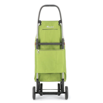 Rolser I-Max MF 4 Wheel Foldable Shopping Trolley - 15.35 in. W x 41.34 in. H x 12.6 in. D