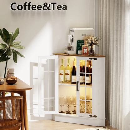 20"Wide Corner Storage Cabinet - N/A