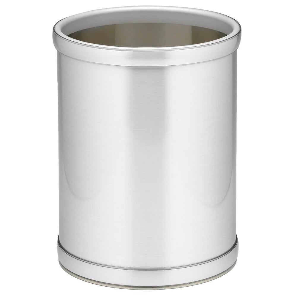 Mylar Metalic 10.25-inch Round Waste Basket
