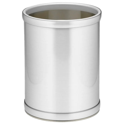Mylar Metalic 10.25-inch Round Waste Basket
