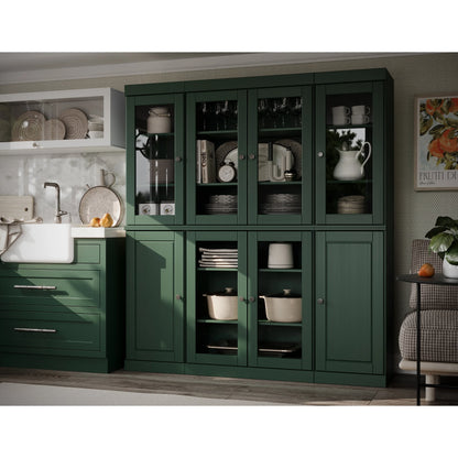 100% Solid Wood 65" Kitchen China Pantry Buffet by Palace Imports - 65" x 71.5"